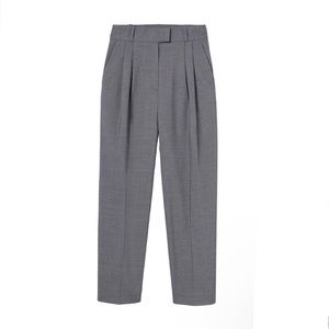 H&M Grey Ankle Length Trousers, Size 4